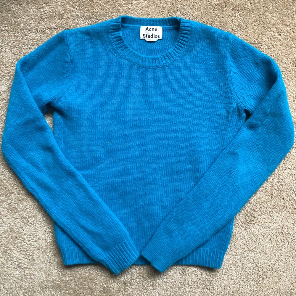 Acne Studios Blue Sweater XXS